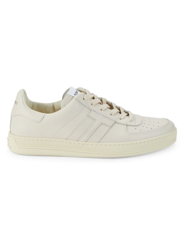 TOM FORD Low Top Leather Court Sneakers